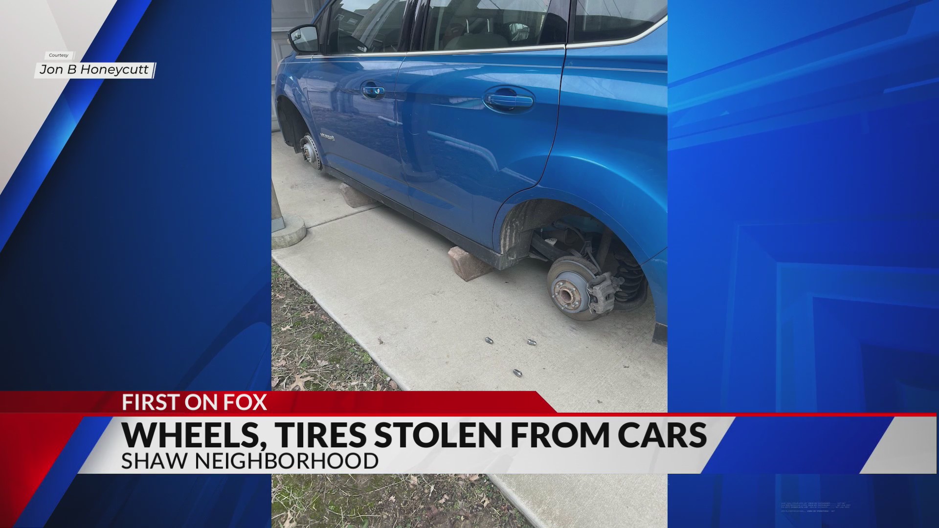 Wheels, tires stolen from cars in St. Louis neighborhood FOX 2