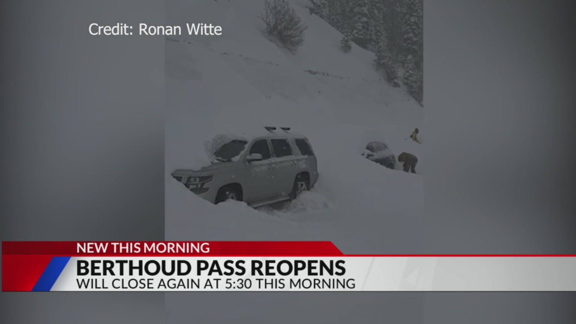 Berthoud Pass reopens FOX31 Denver