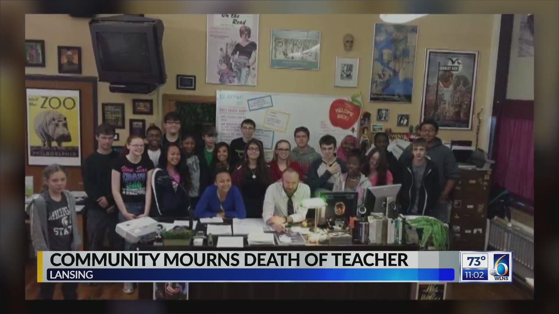 Community Mourns Death of Teacher – WLNS 6 News