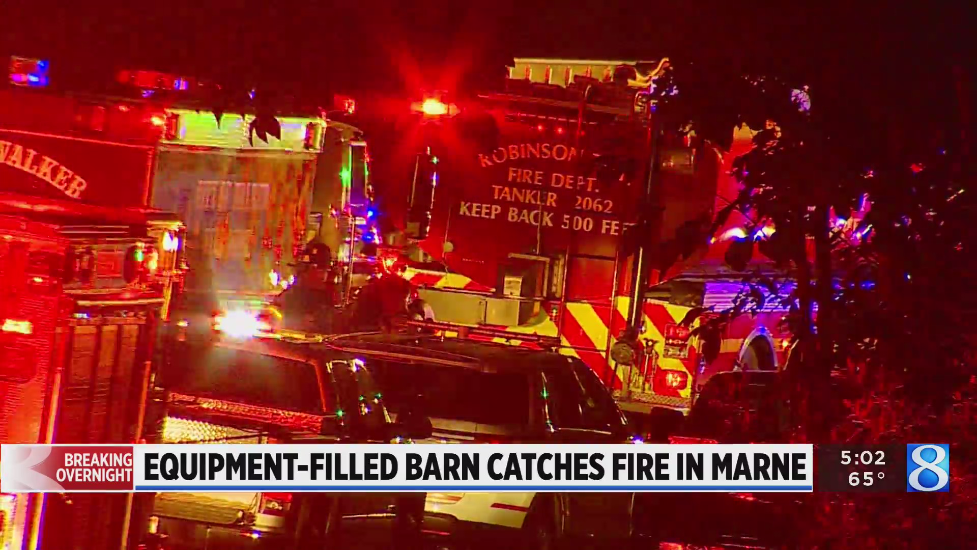 No injuries in Tallmadge Township barn fire