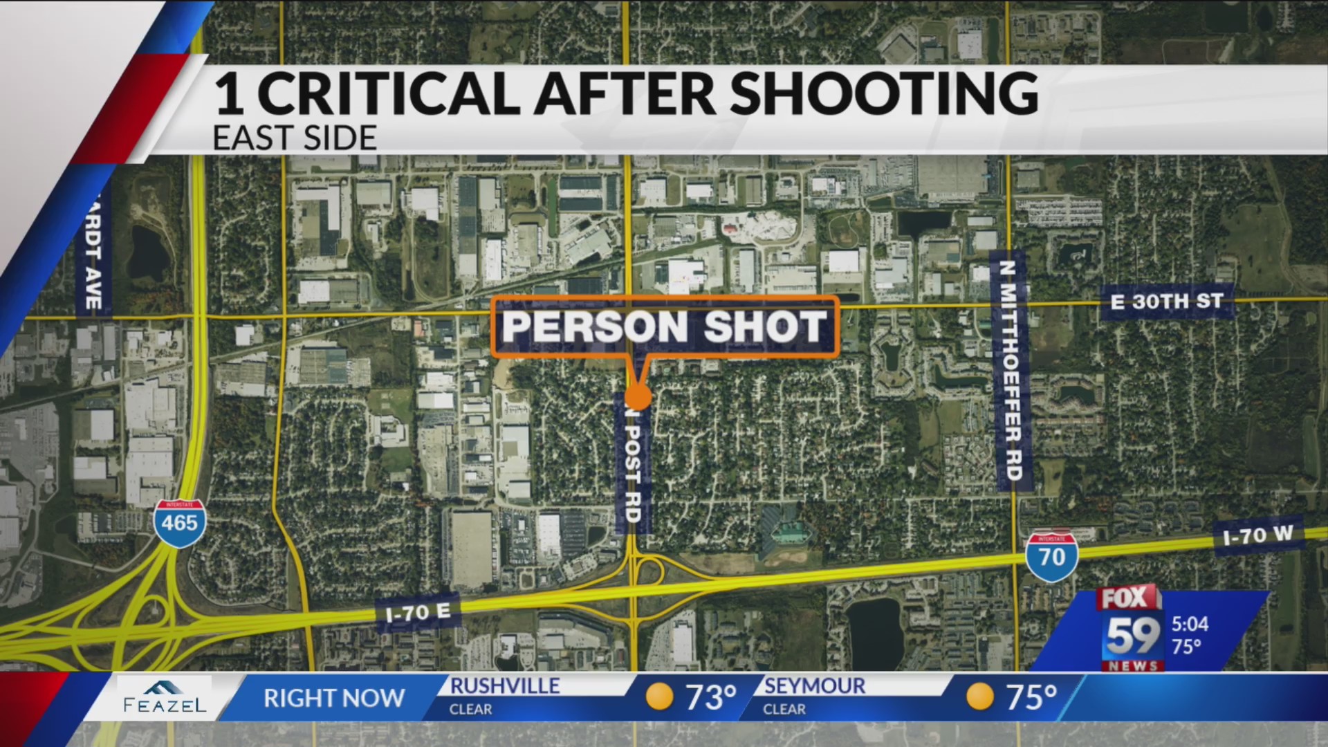 Person critically injured in east side shooting, second shooting in ...