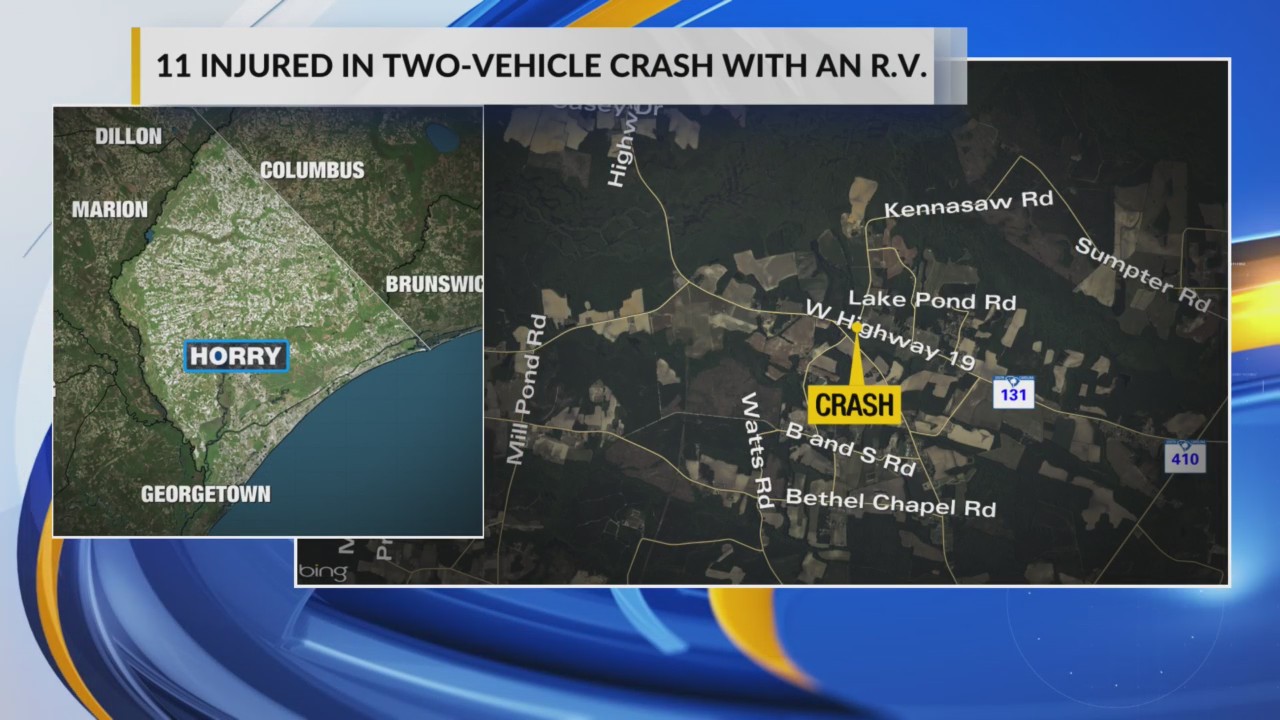 11 people hurt in crash near Loris, Horry County Fire Rescue says – WBTW