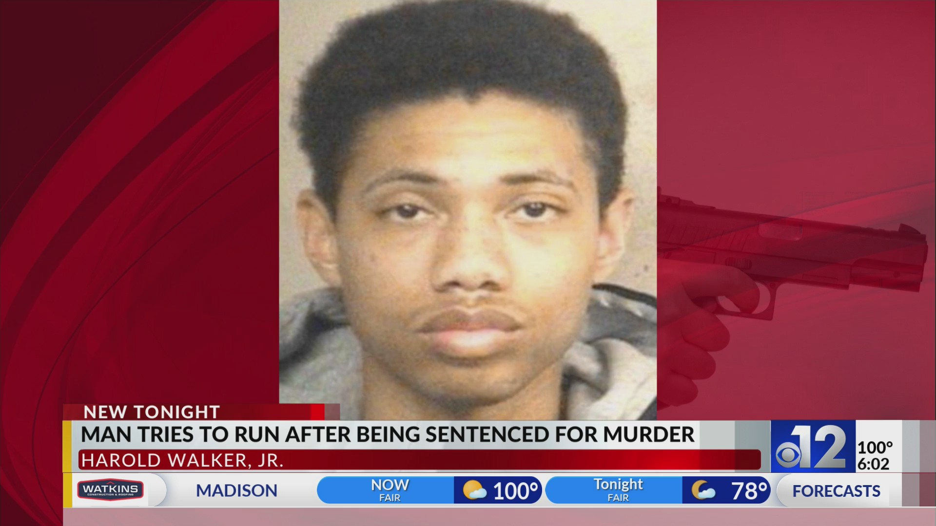 Man tries to run after being sentenced for Jackson murder – WJTV