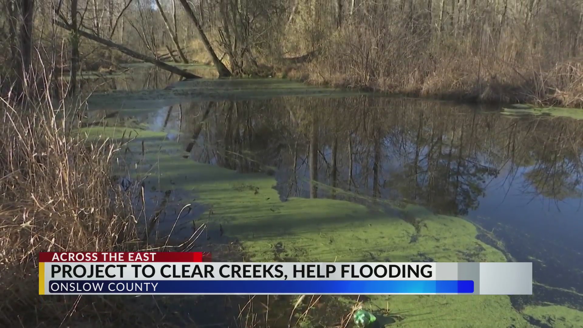 Onslow County Soil & Water Conservation District begins major stream