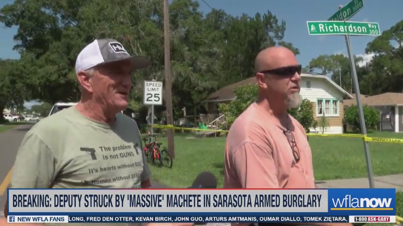 Man wielding ‘massive’ machete shot, killed by deputies responding to ...