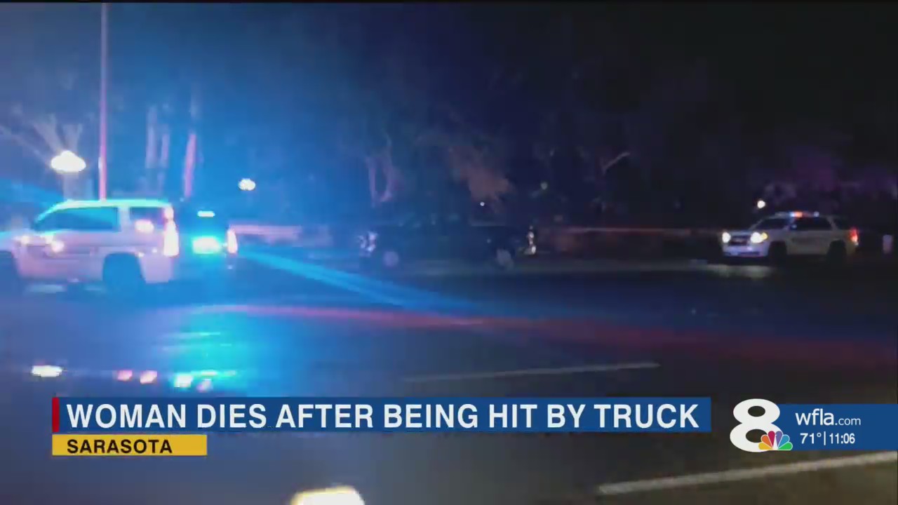 Woman dies after being hit by pickup truck in Sarasota County – WFLA