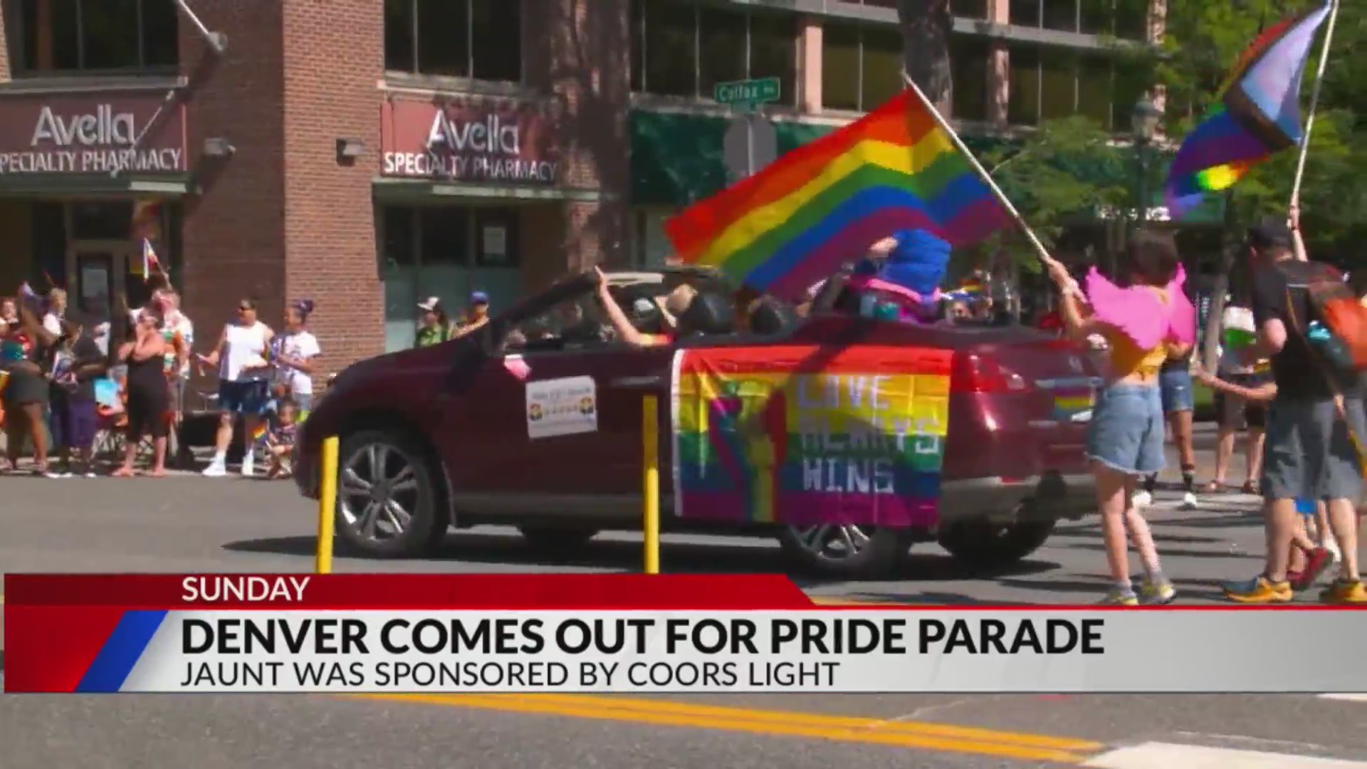 Pride parade turns Colfax Avenue into a rainbow road – FOX31 Denver