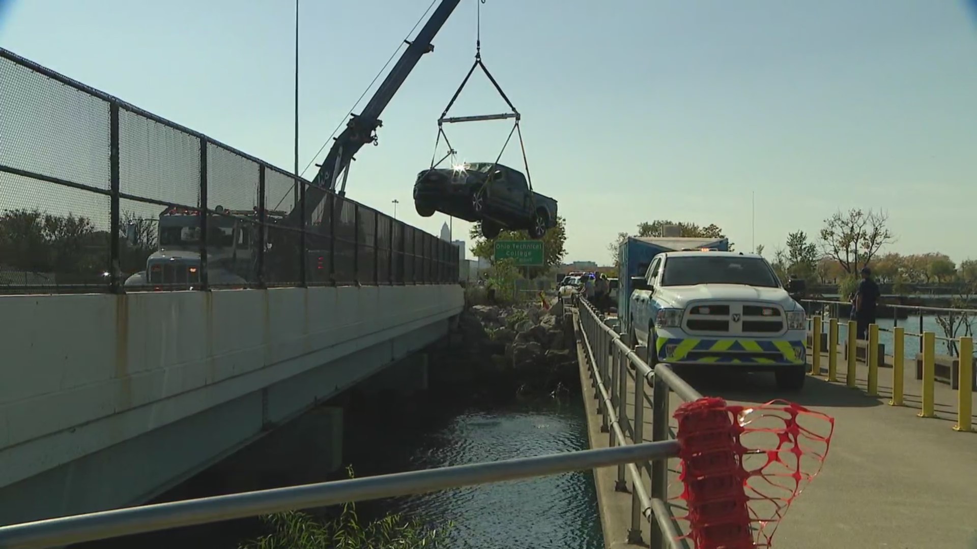 Truck pulled from marina – Fox 8 Cleveland WJW