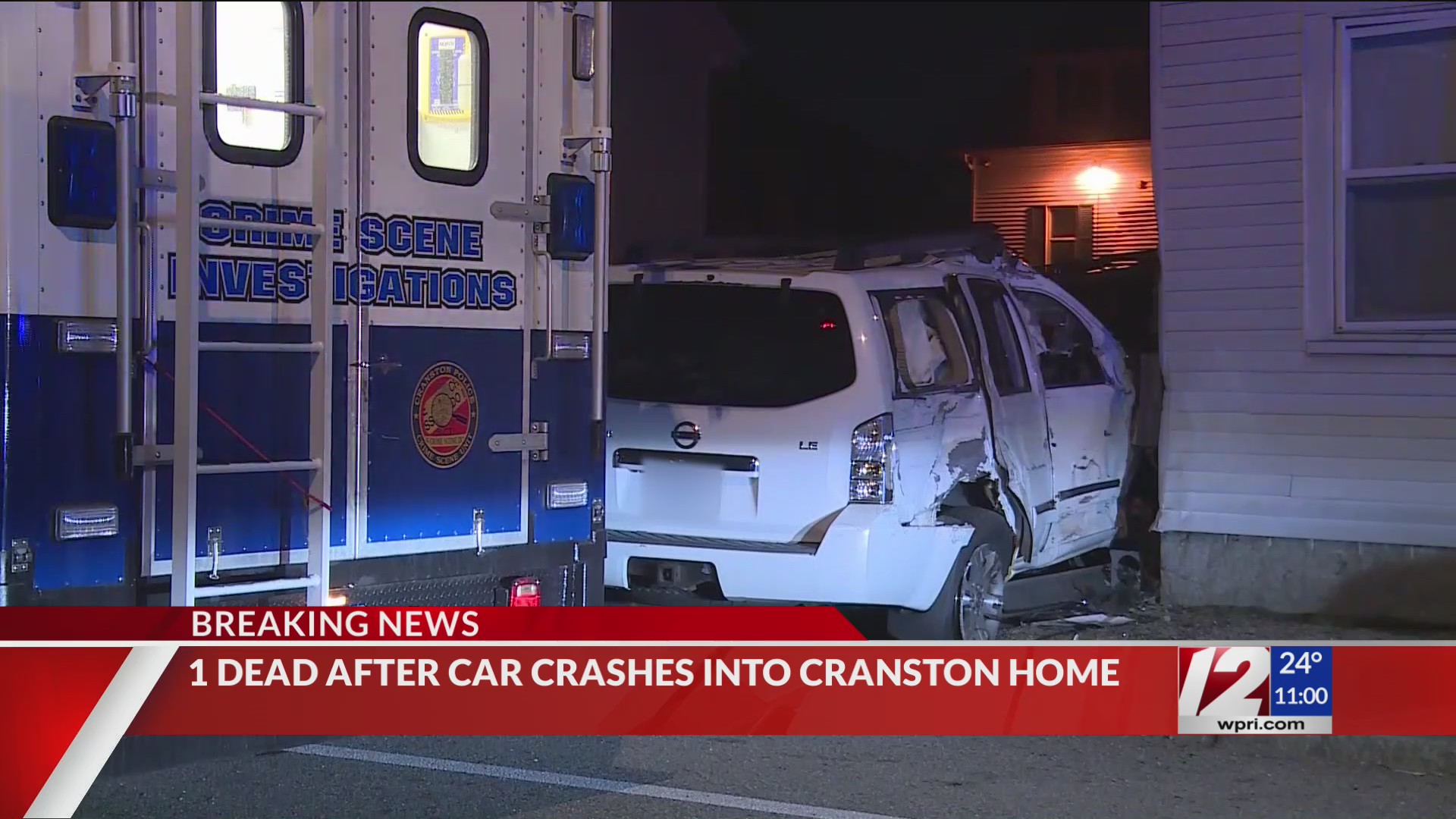 Man killed in Cranston crash – WPRI.com