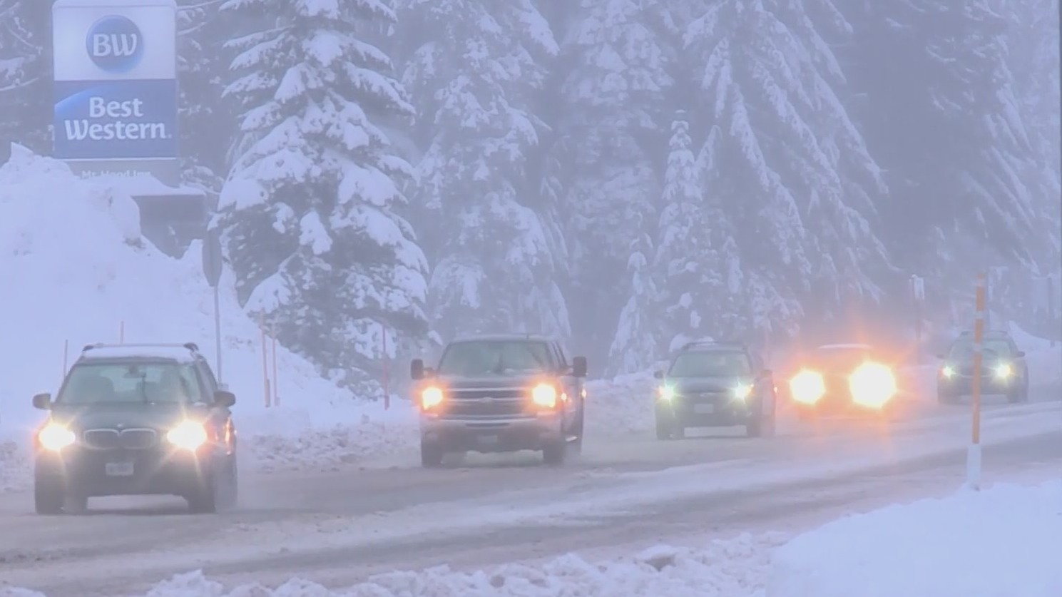 ODOT preps for blizzard conditions at Mt. Hood