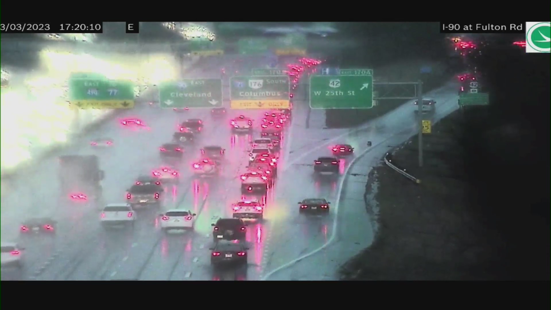 Crash on I-90 at West 25th Street cleared – Fox 8 Cleveland WJW