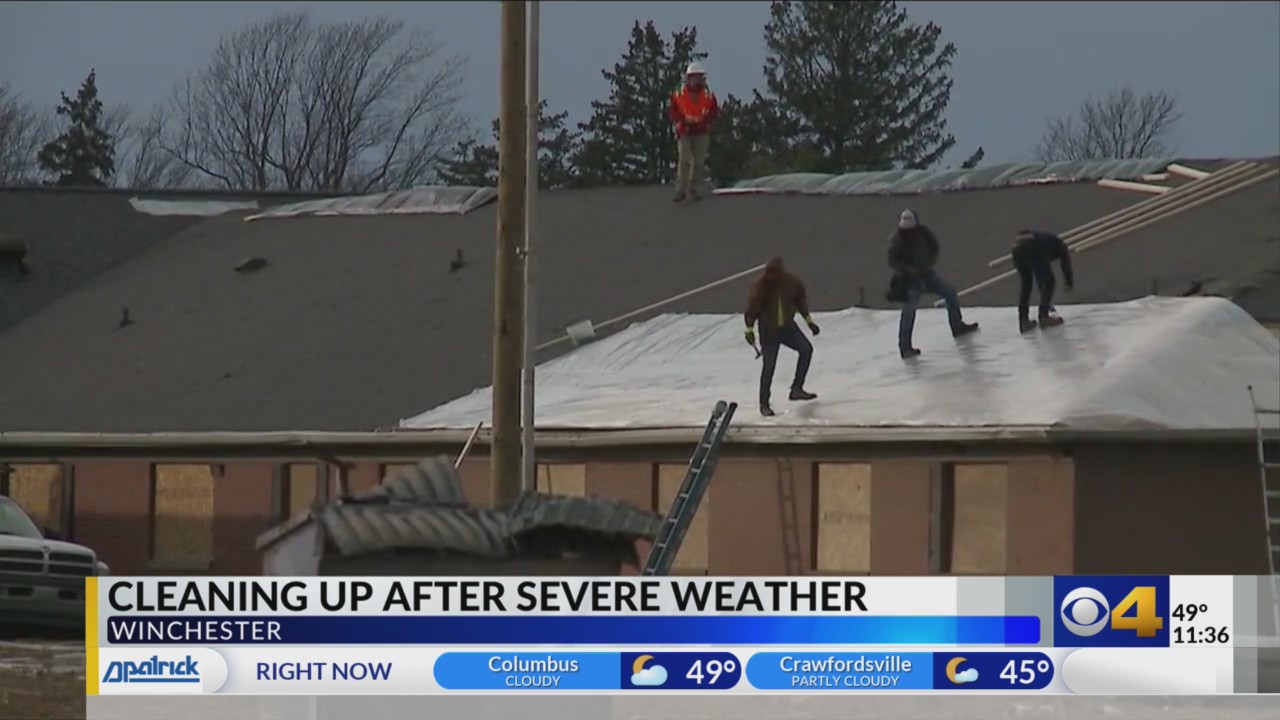 Clean up continues in east central Indiana after tornadoes leave path ...