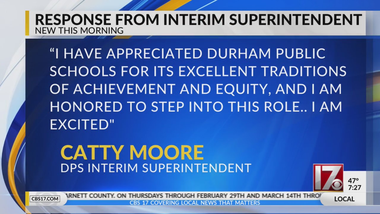 Dps Interim Superintendent Releases Statement Cbs17