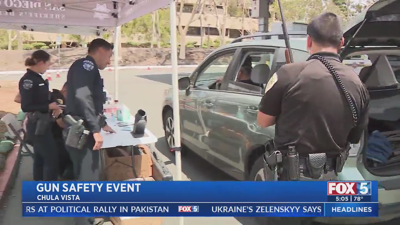 Gun Safety Event FOX 5 San Diego & KUSI News