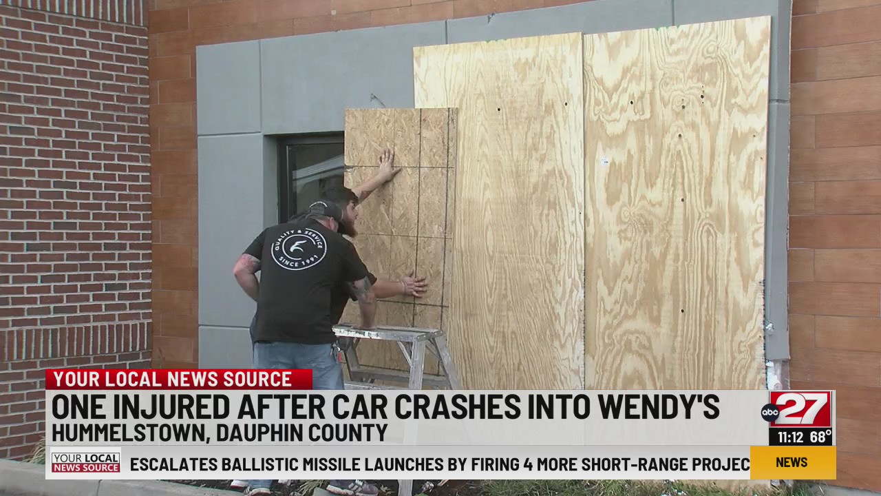 One injured after car crashes into Hummelstown restaurant ABC27