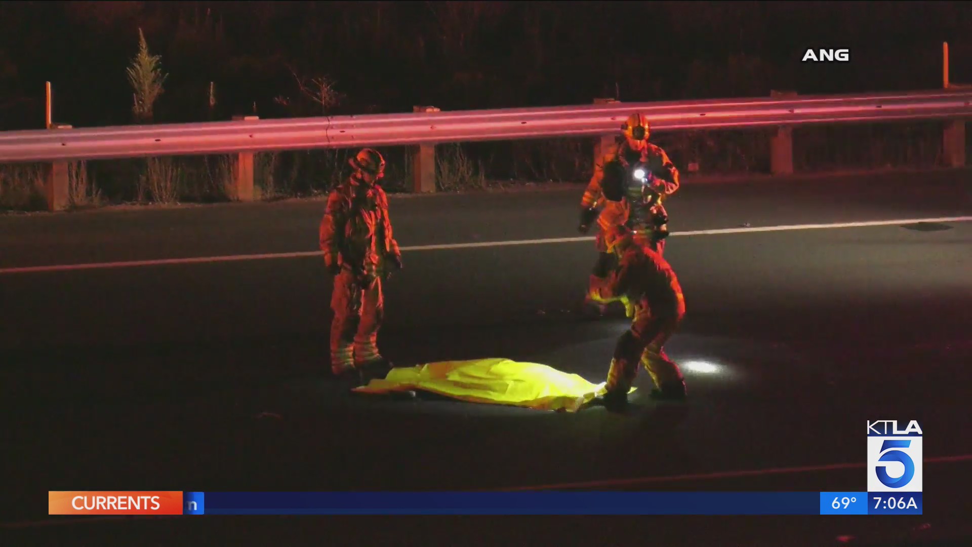 Man struck and killed on 73 Freeway – KTLA