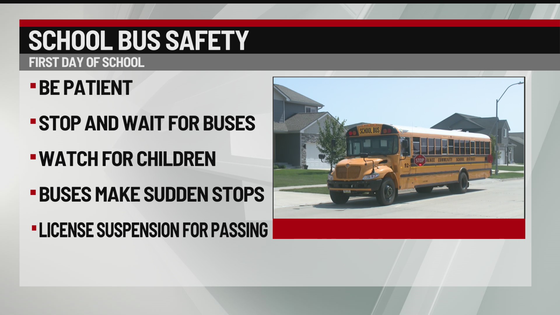 Schools Back in Session the First Lesson: School Bus Safety – who13.com
