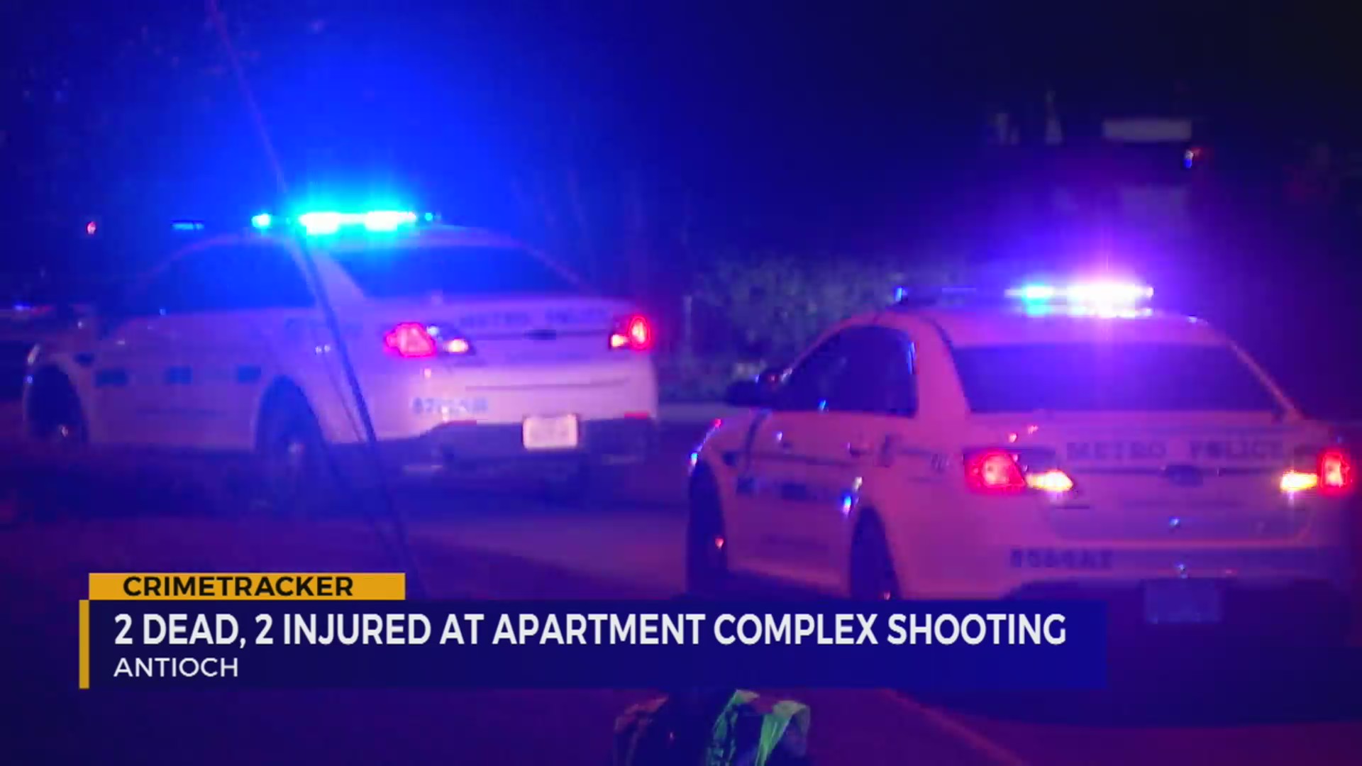 2 dead, 2 injured at apartment complex shooting – WKRN News 2
