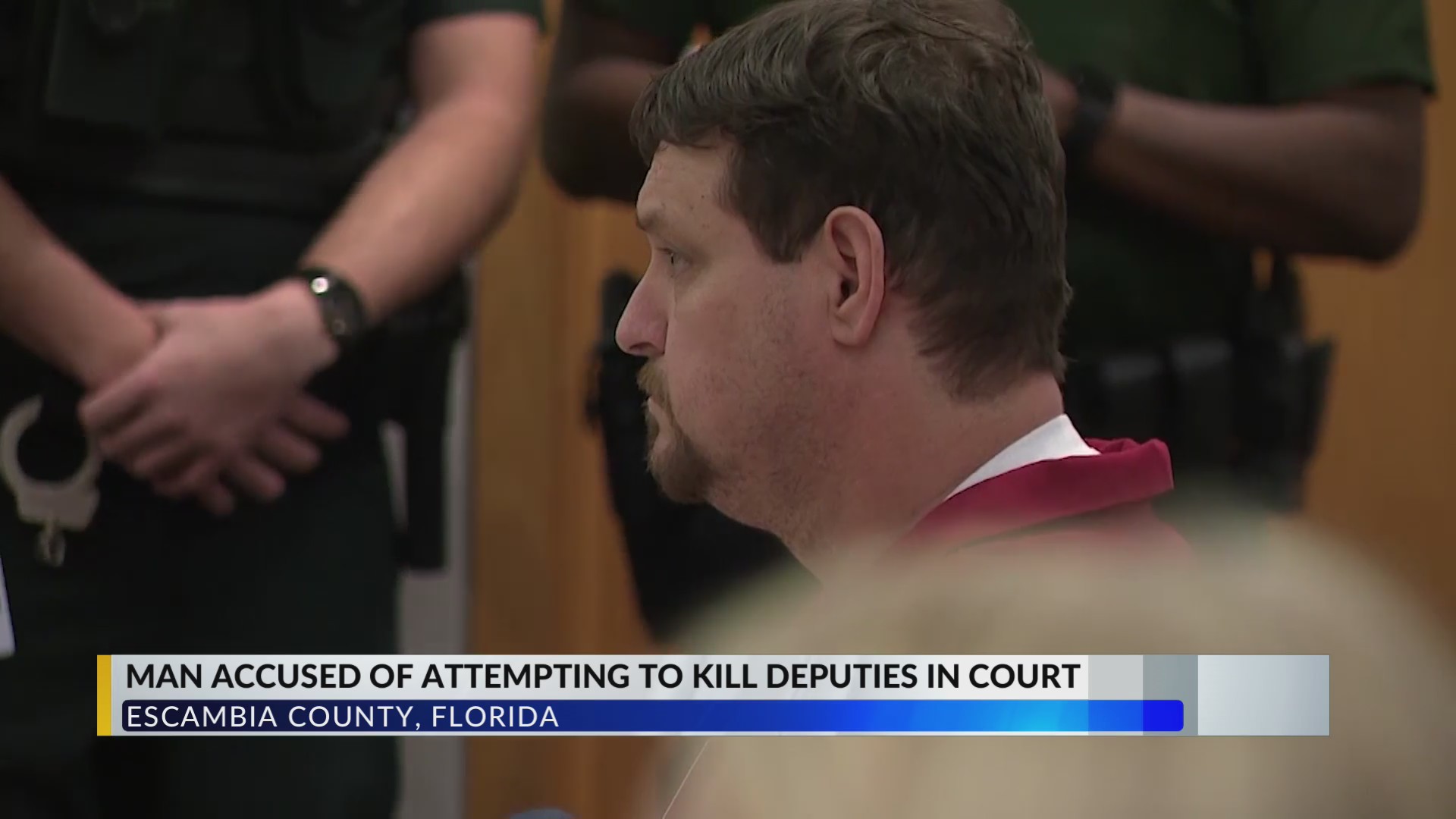 Pensacola man accused of shooting Escambia Co. deputy claims insanity ...