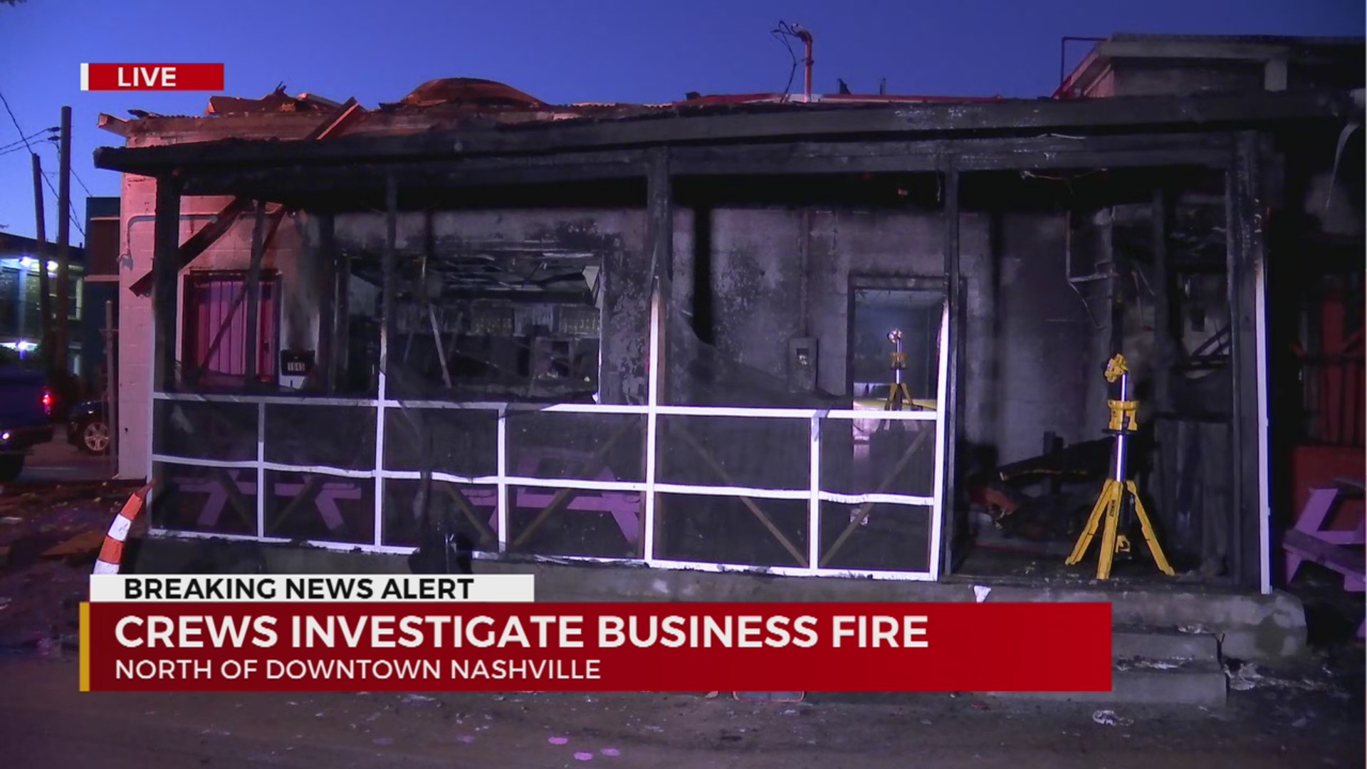 Crews investigating business fire in North Nashville – WKRN News 2