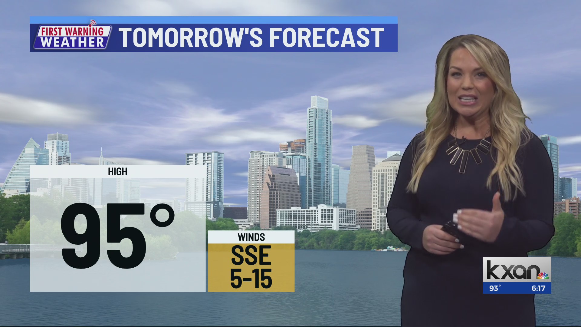 First Warning Weather with Kristen Currie KXAN Austin