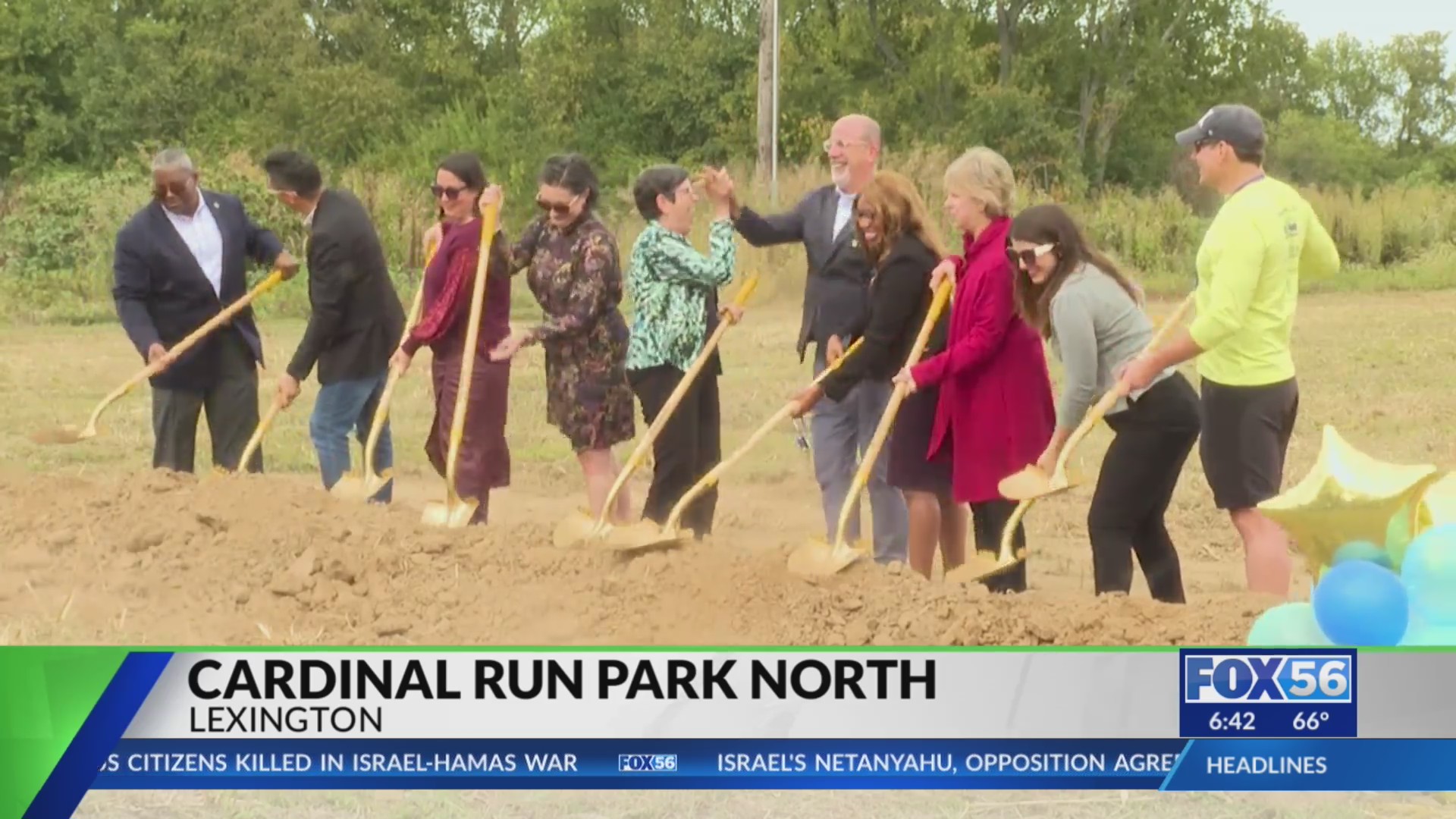 Lexington breaks ground on Cardinal Run Park North – FOX 56 News