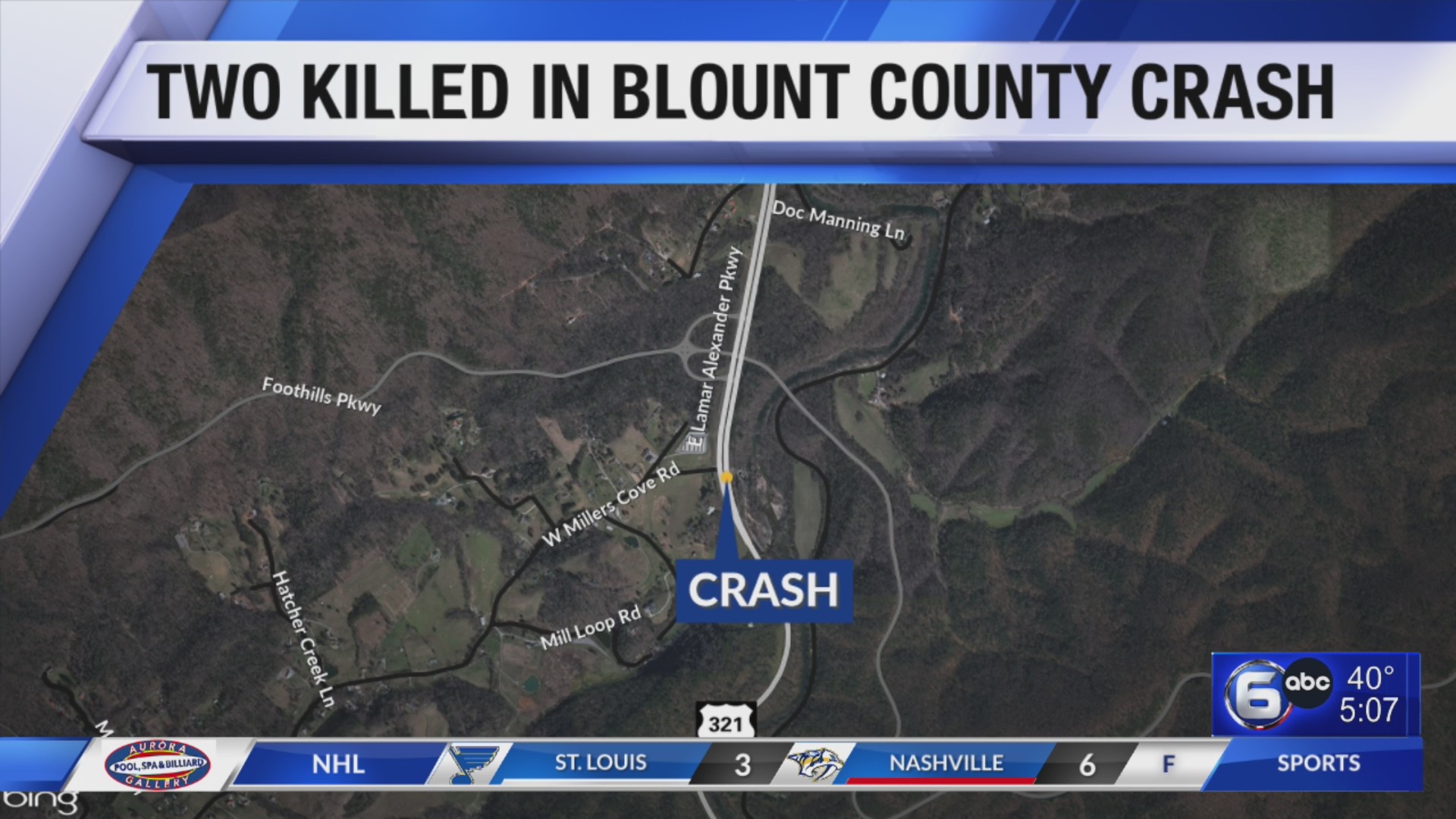 Two killed in Blount County crash – WATE 6 On Your Side