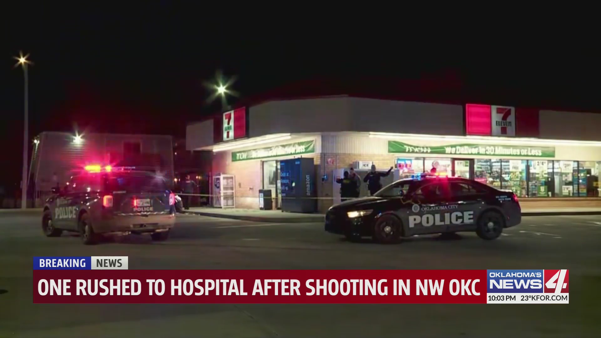 One rushed to hospital after shooting in NW OKC – KFOR.com Oklahoma City