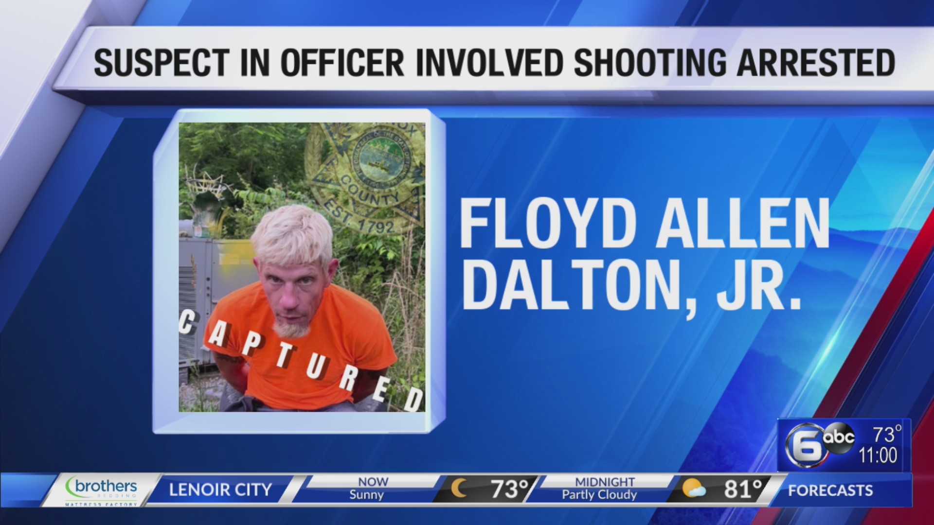 Suspect who shot at Knox County deputy in custody – WATE 6 On Your Side