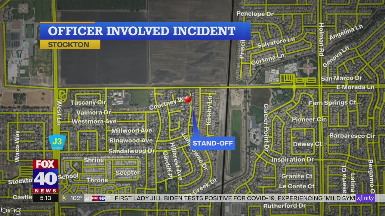 Suspect arrested after standoff with Stockton officers – FOX40 News