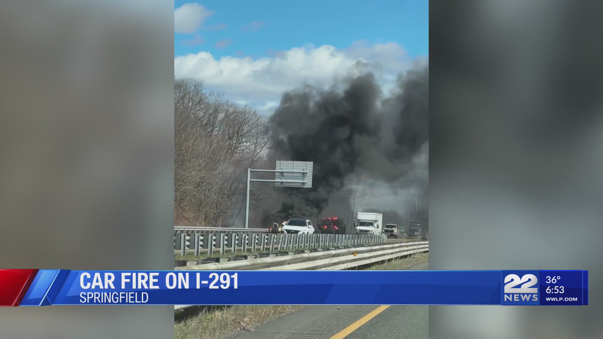 Crews put out car fire on I-291 in Springfield – WWLP