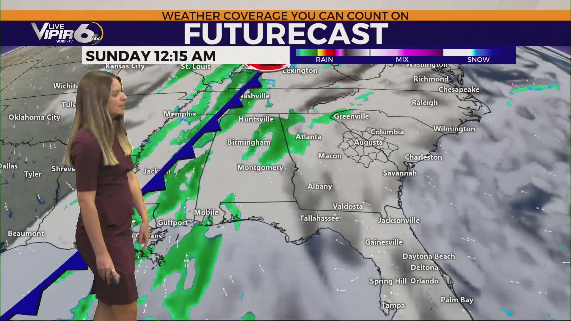 Increasing Clouds Friday. Warm Weekend with Rain – WJBF