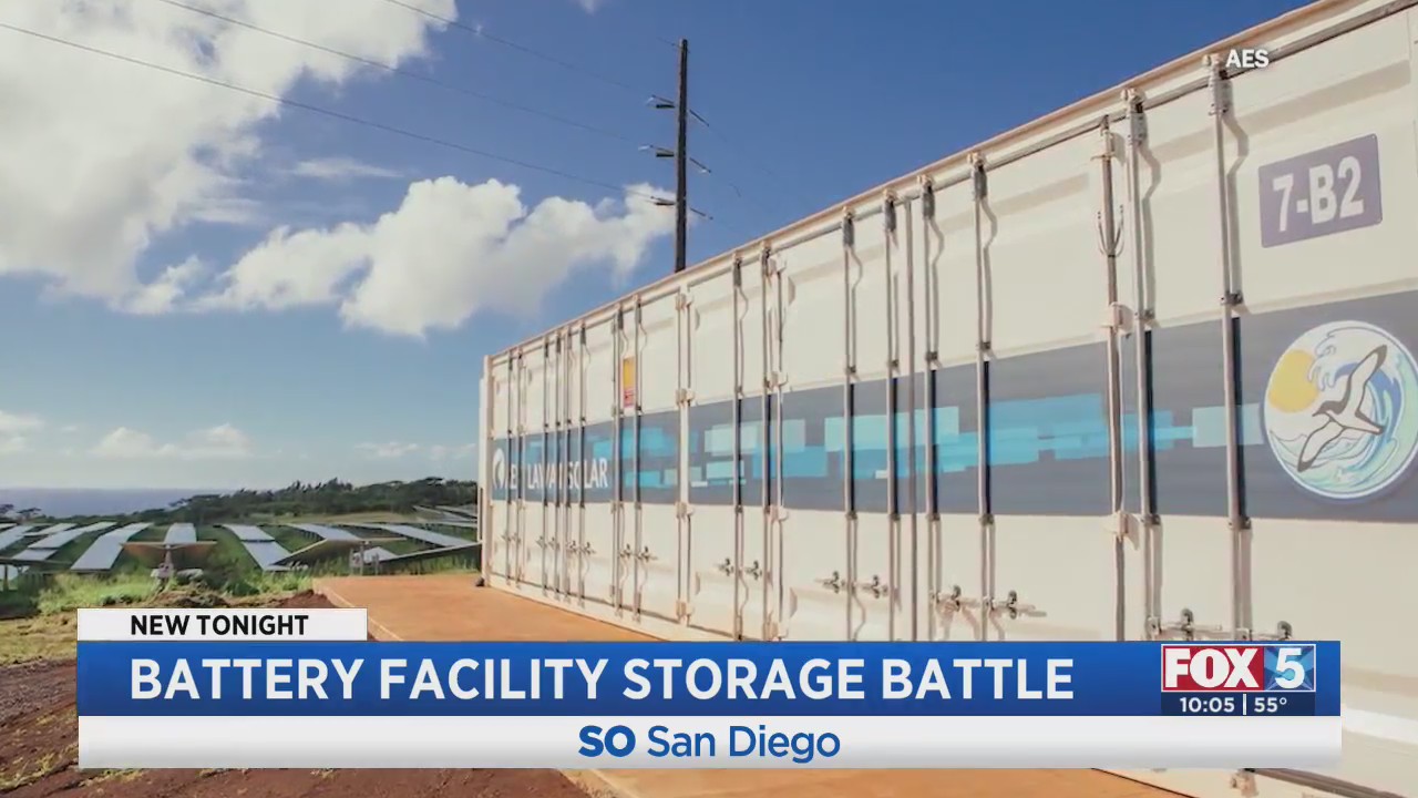 Storage Battle Battery Facility Storage Battle – FOX 5 San Diego & KUSI News
