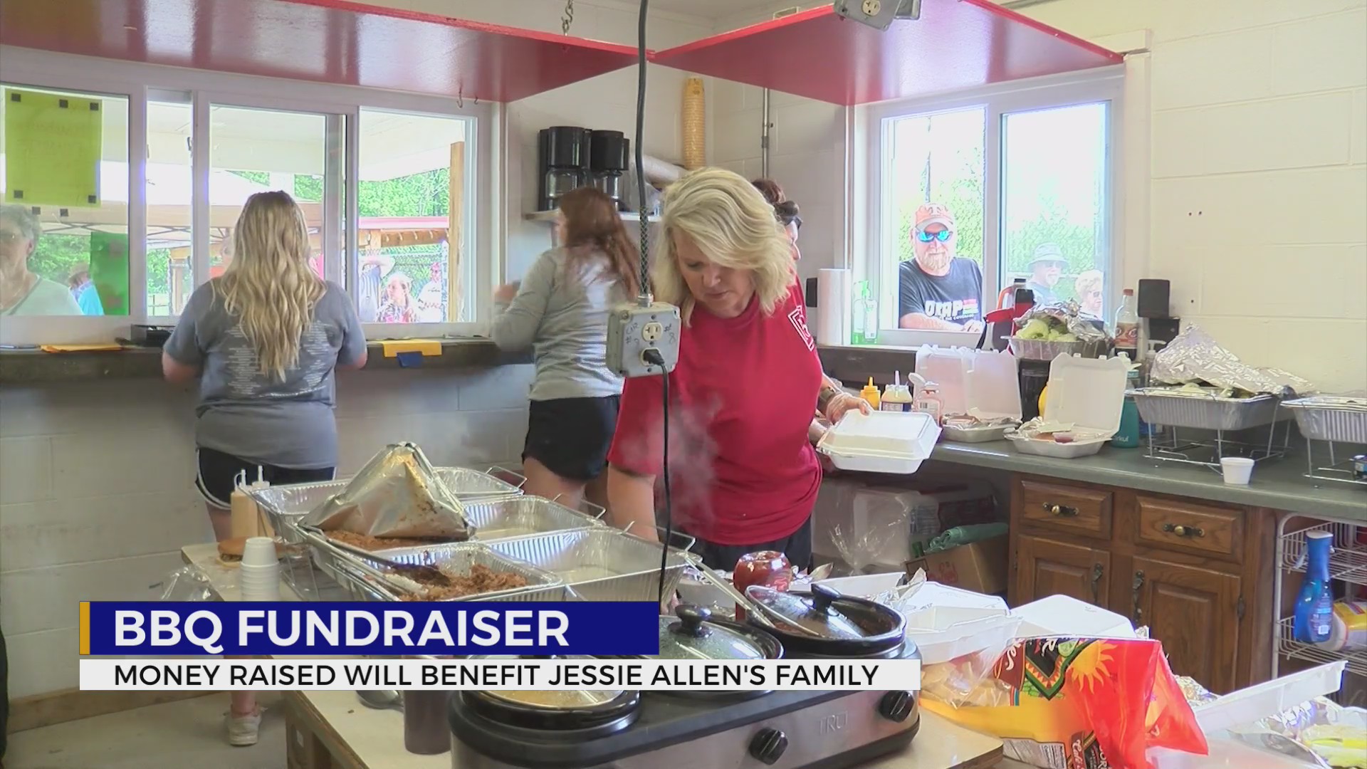 Fall Branch Elementary holds BBQ fundraiser for student killed in