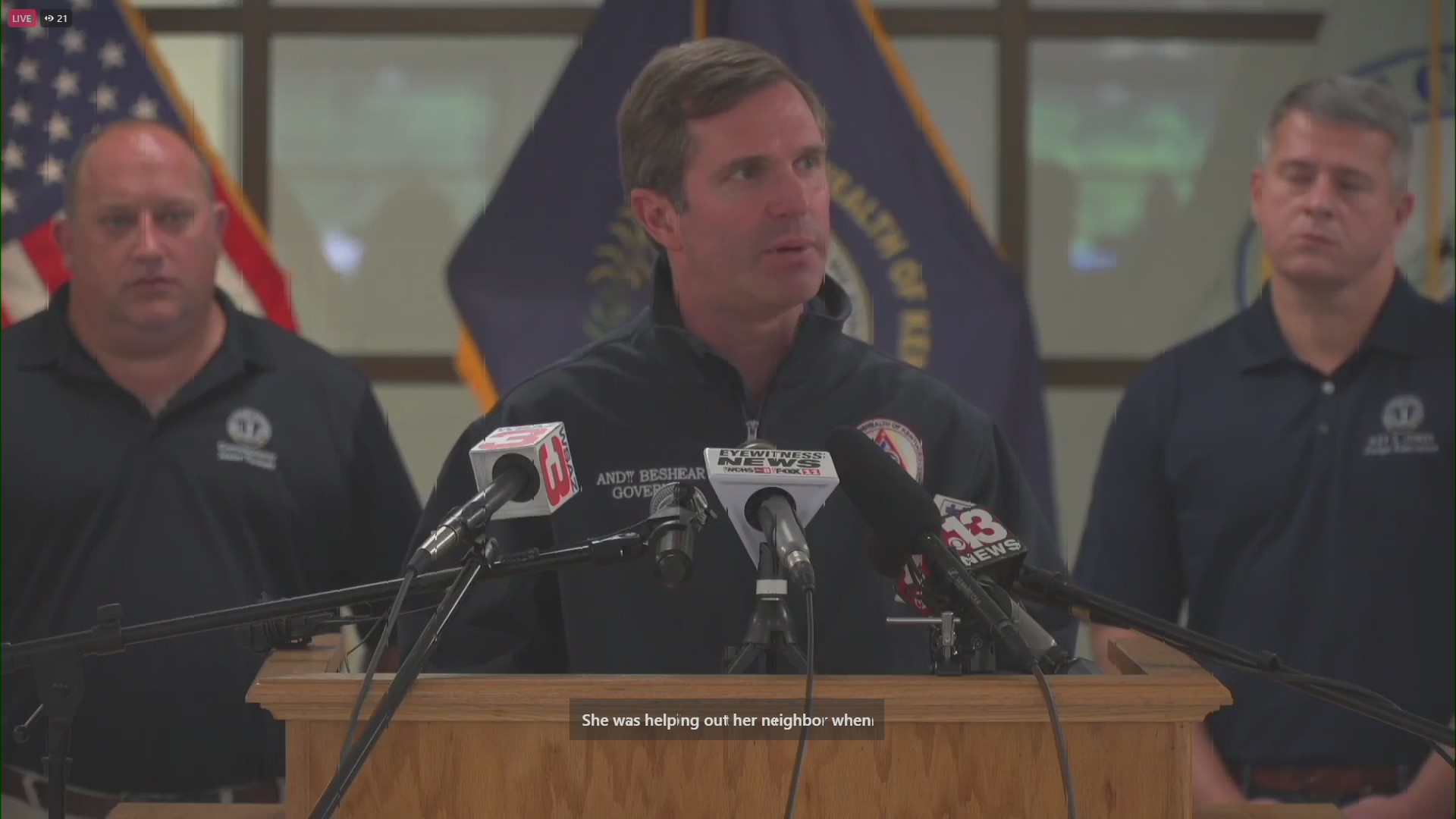 Andy Beshear Pike County briefing – WOWK 13 News