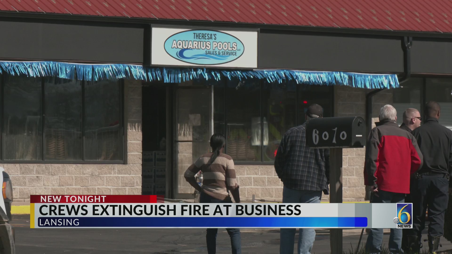 Crews extinguish fire at business – WLNS 6 News