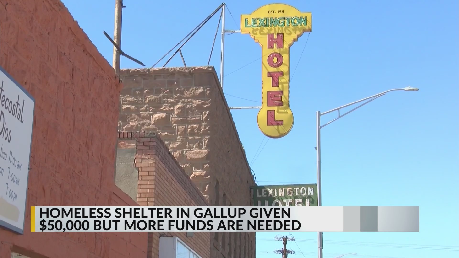Homeless shelter in Gallup given 50K but more donations needed KRQE