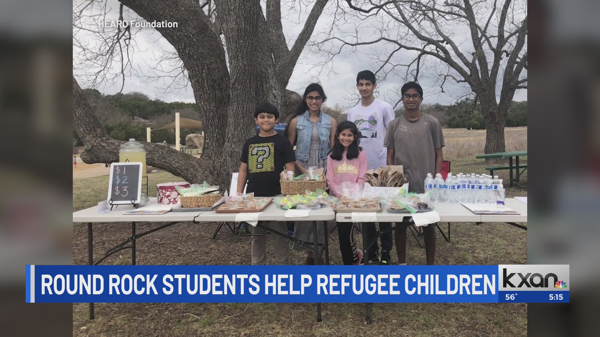 Round Rock students helping refugee children KXAN Austin