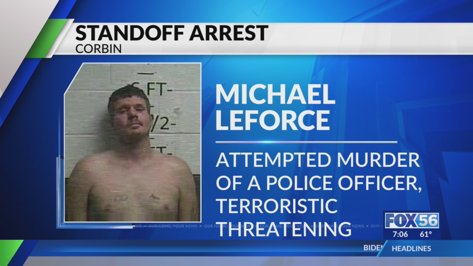 London man accused of shooting at woman, police in Corbin standoff ...