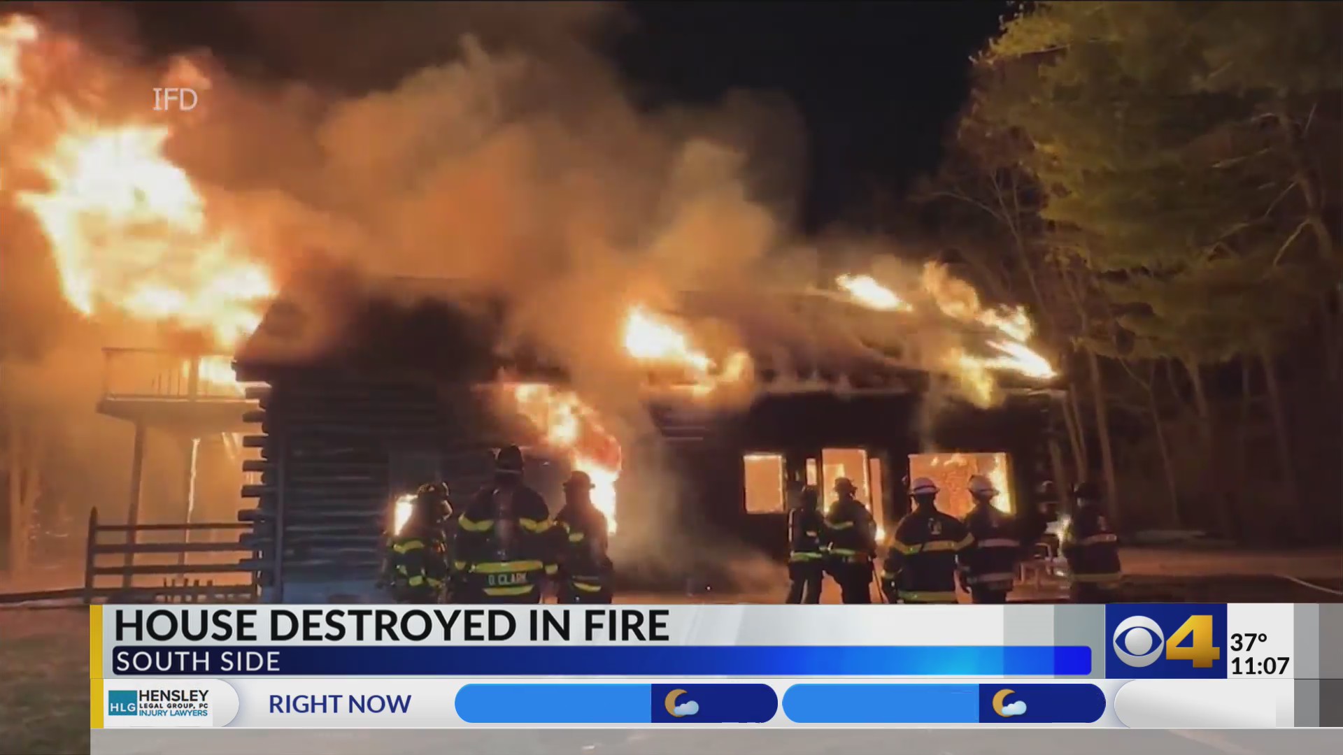 IFD investigating massive blaze on Indy’s south side – Fox 59