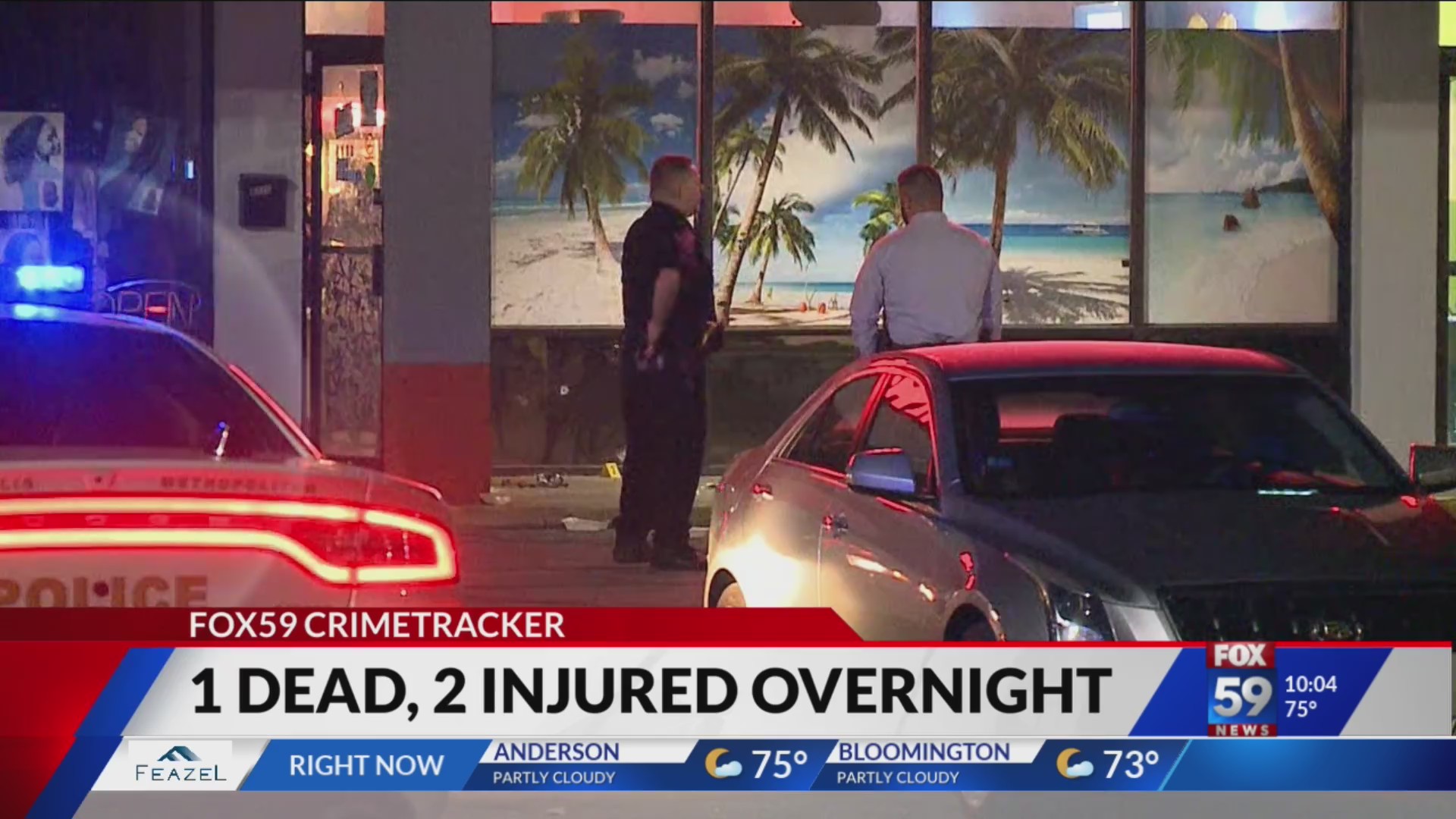 1 killed, 2 injured in overnight shootings – Fox 59