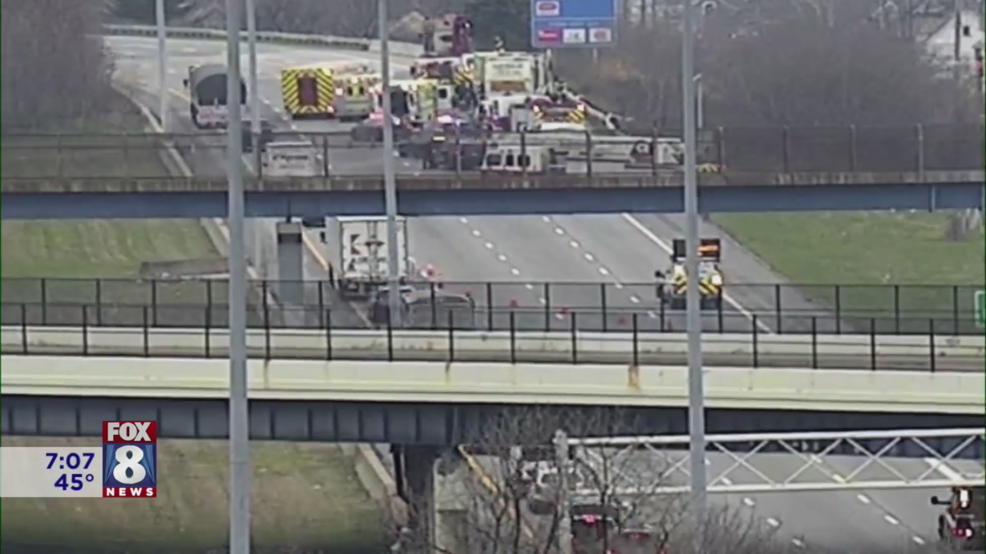 Child, teen killed in crash on I-90: EMS – Fox 8 Cleveland WJW
