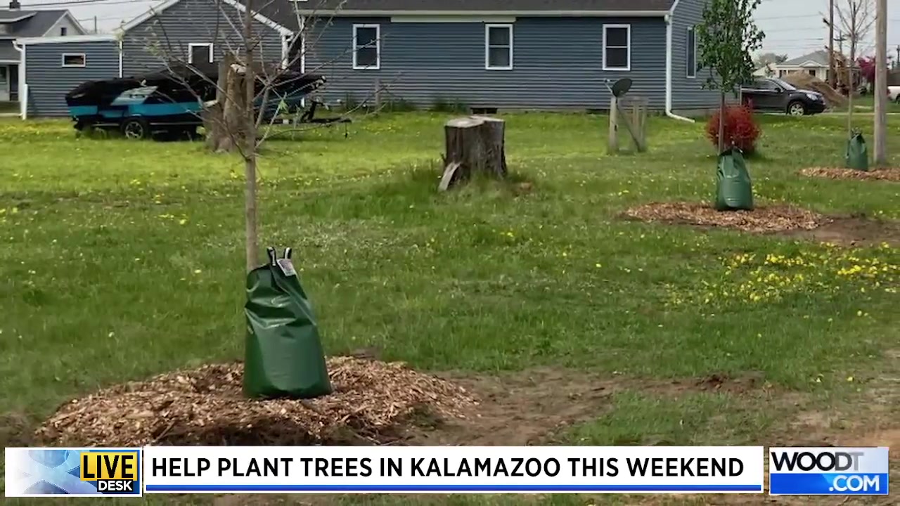 Help plant trees in Kalamazoo this weekend
