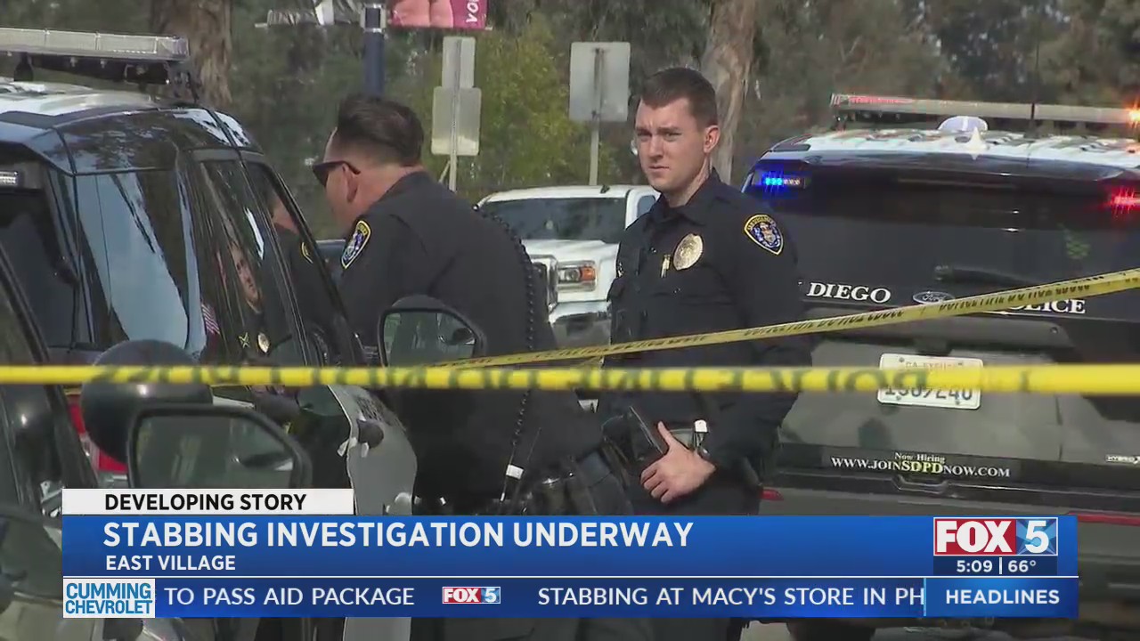 Stabbing Investigation Underway – FOX 5 San Diego & KUSI News