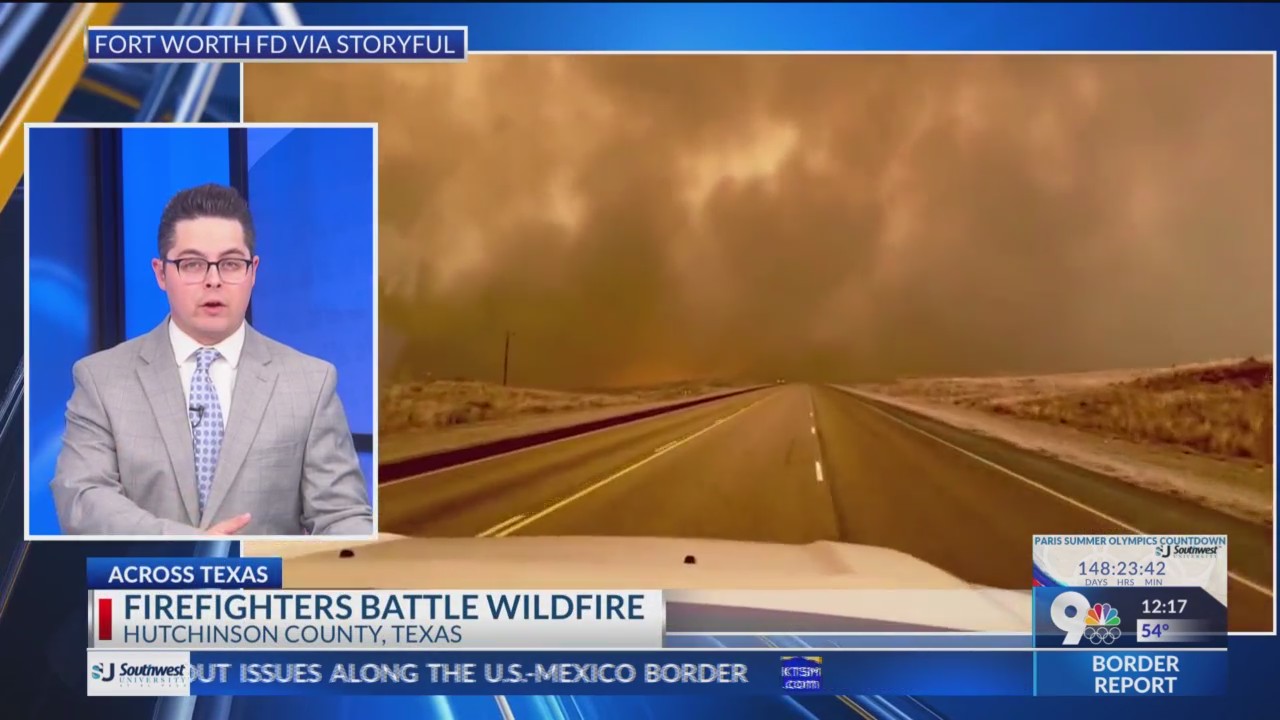 Wildfire grows into 2nd-largest in Texas history as flames menace ...