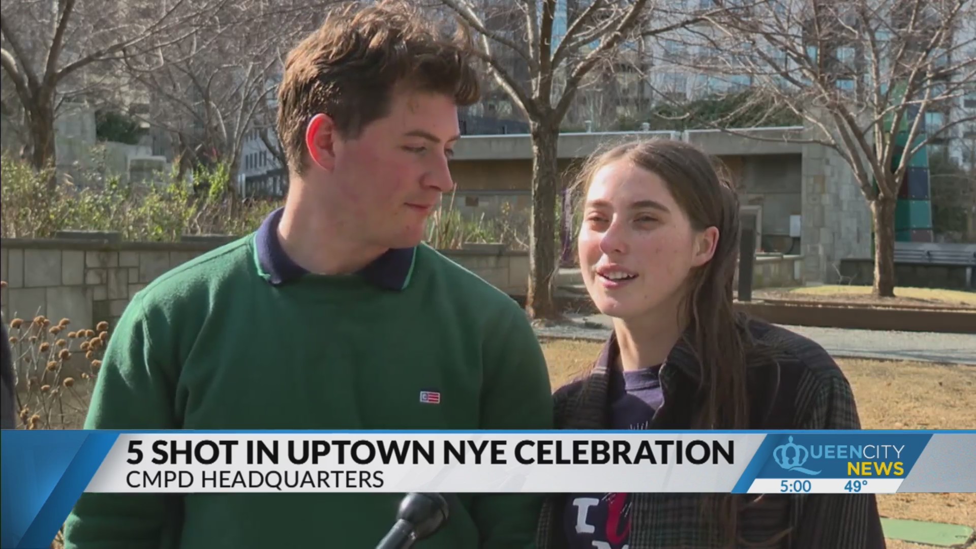 Uptown neighbors react to NYE shooting – Queen City News