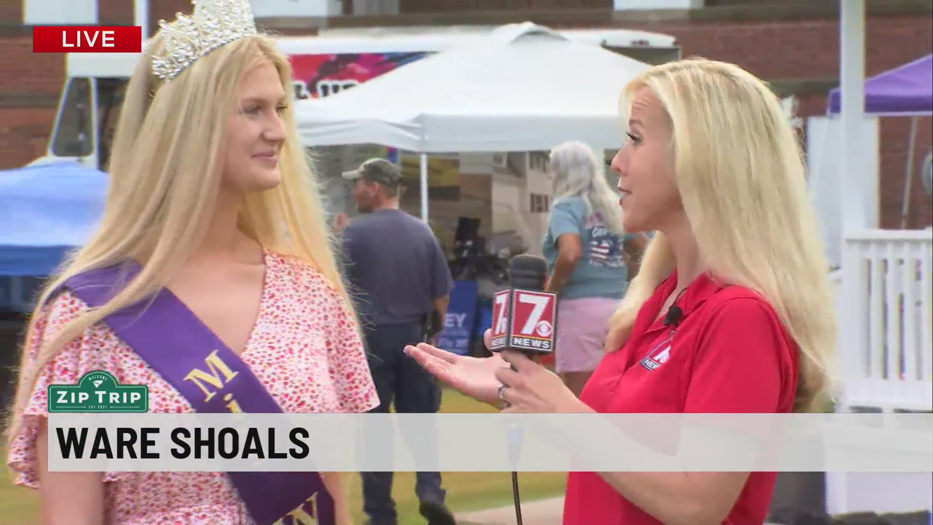 Catfish Feastival Queen in Ware Shoals WSPA 7NEWS