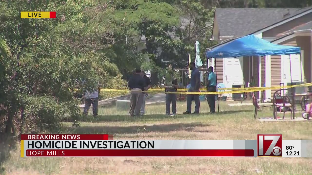 Law enforcement investigating double homicide in Hope Mills