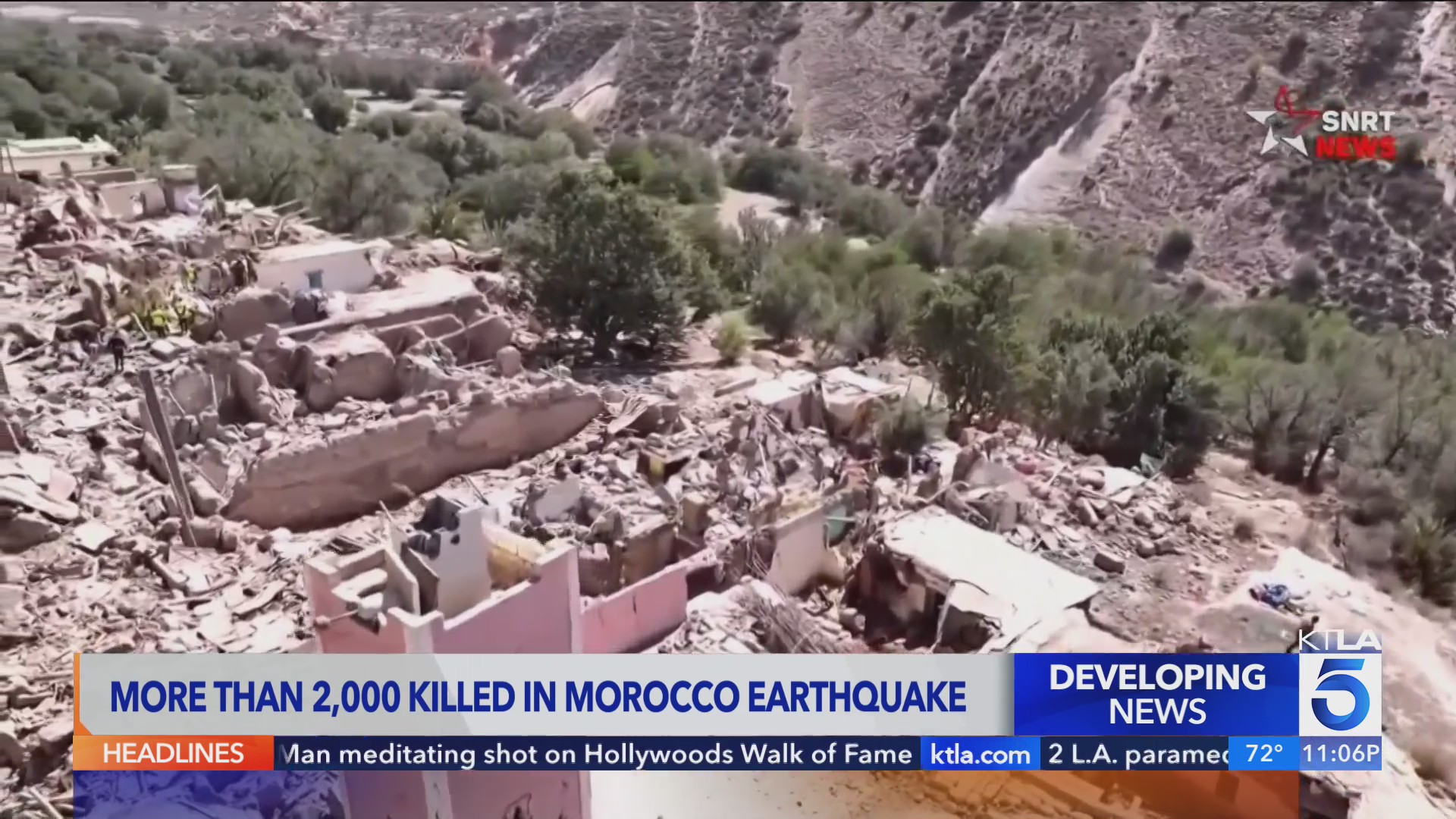 Earthquake ktla news