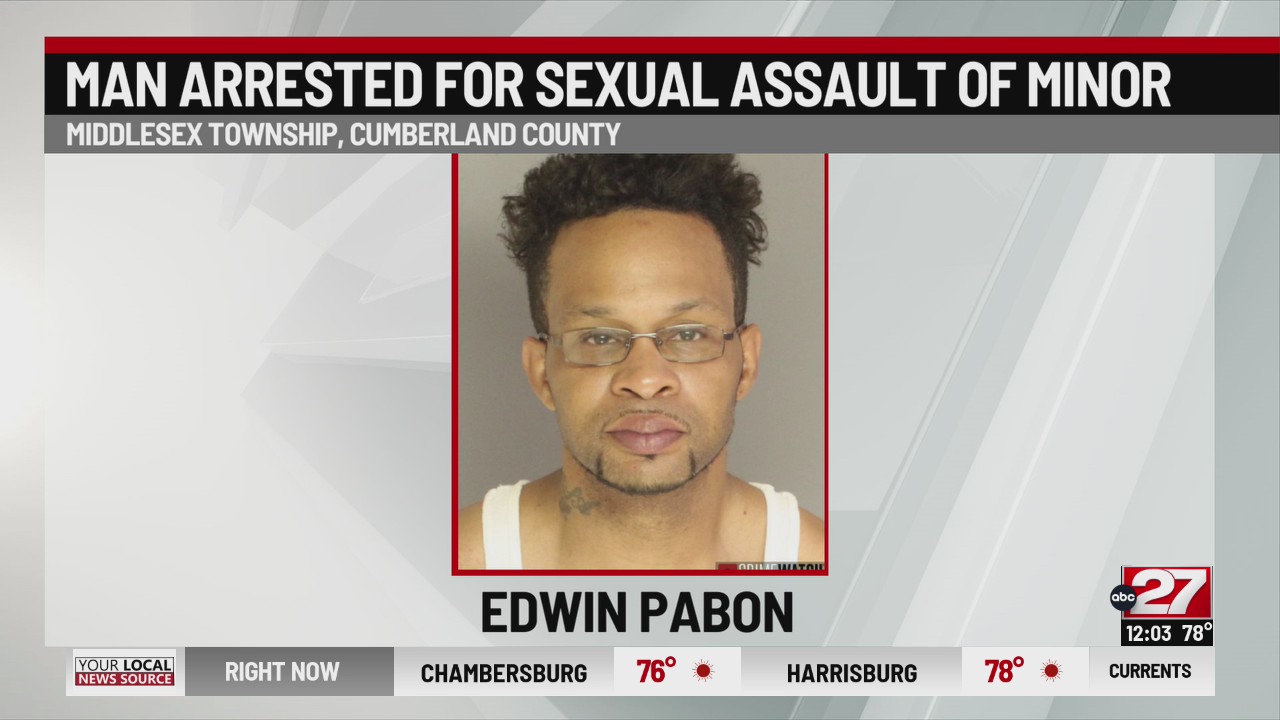 Man taken to Cumberland County Prison for statutory sexual assault ...